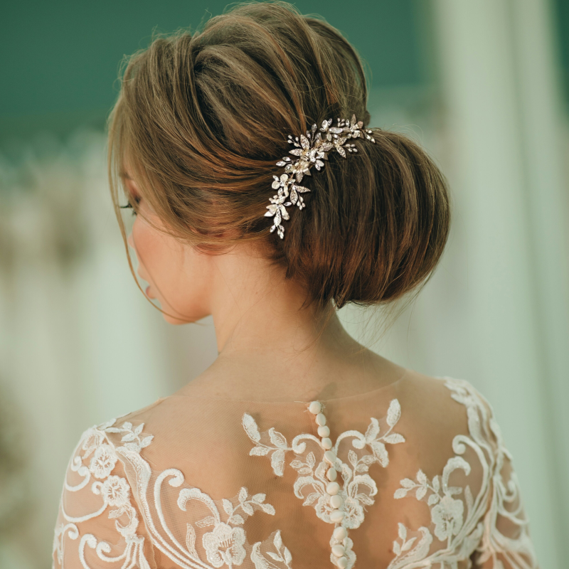 Bejewelled Pearl Treasure Hair Comb
