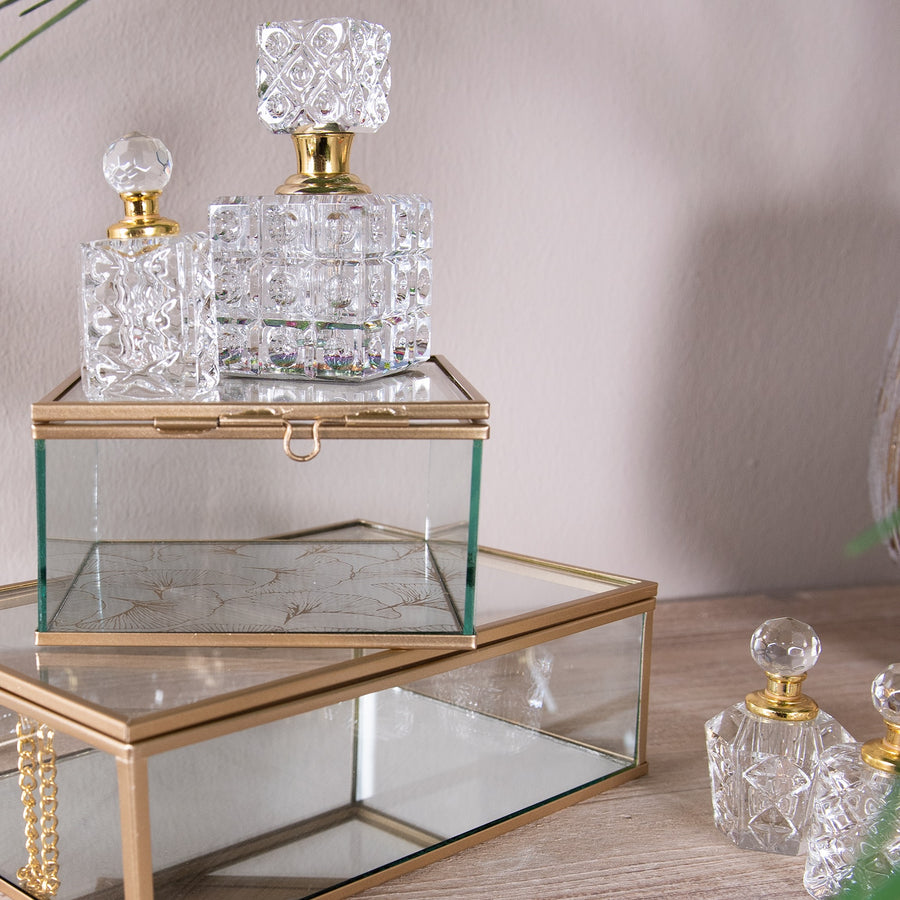Glass Jewellery Box