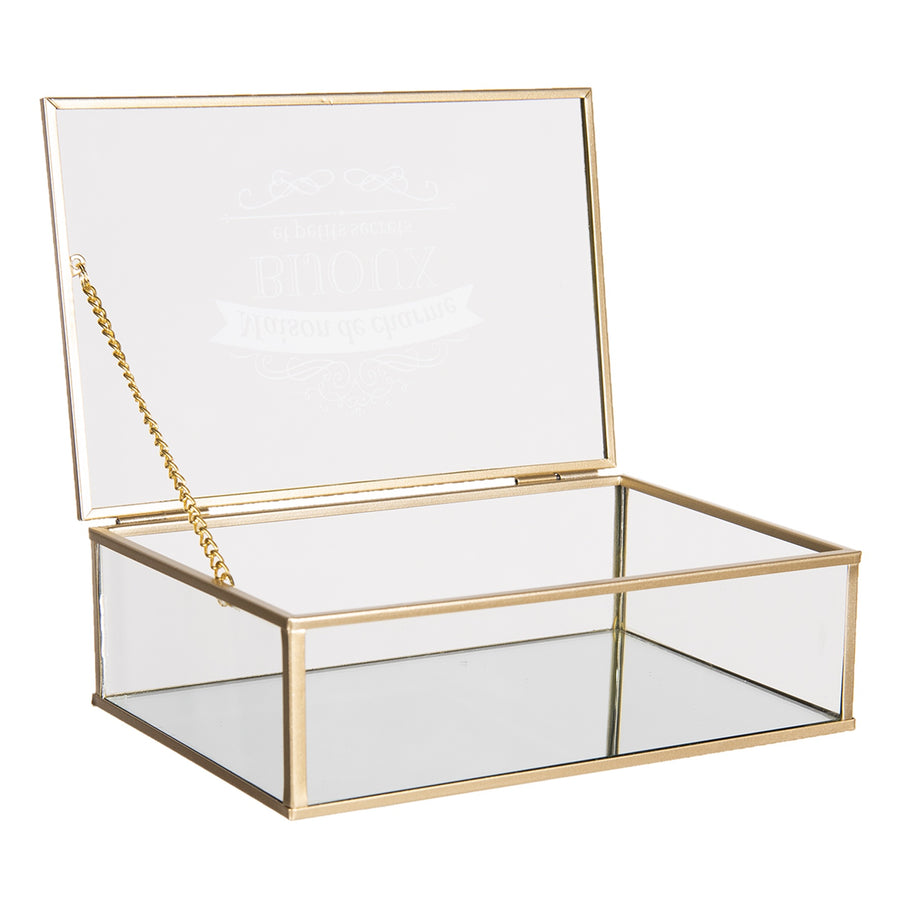 Glass Jewellery Box