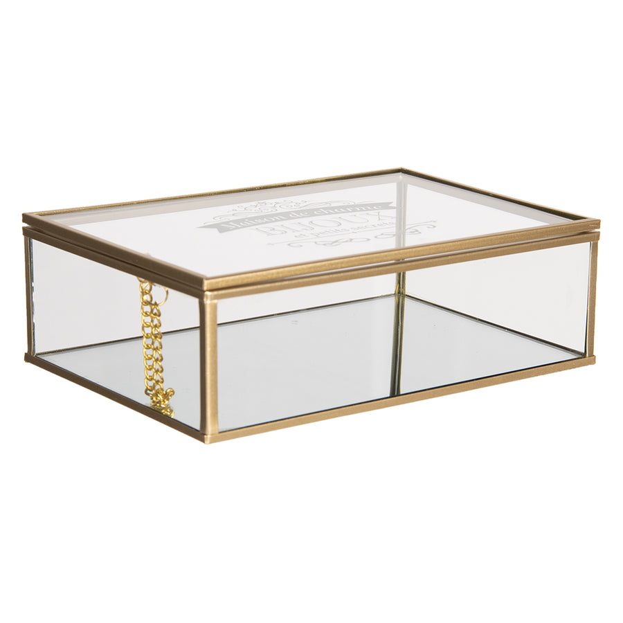 Glass Jewellery Box