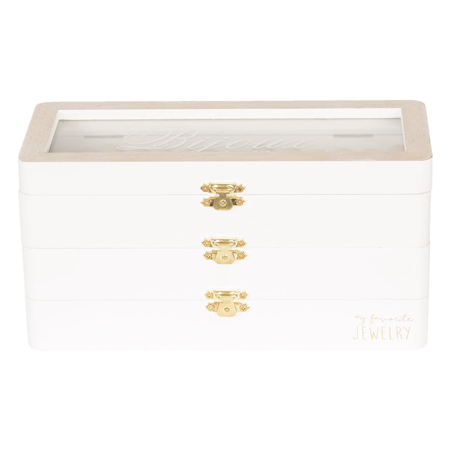 White Jewellery Box