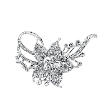 Crystal Sparkle Brooch
