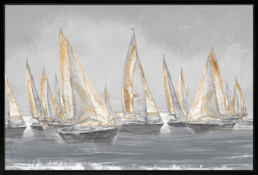 Wall Art - Golden Sails