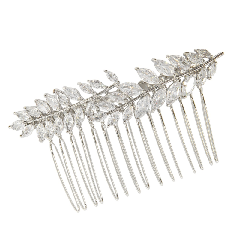 Vintage Leaf Hair Comb