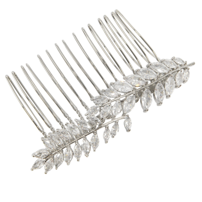 Vintage Leaf Hair Comb