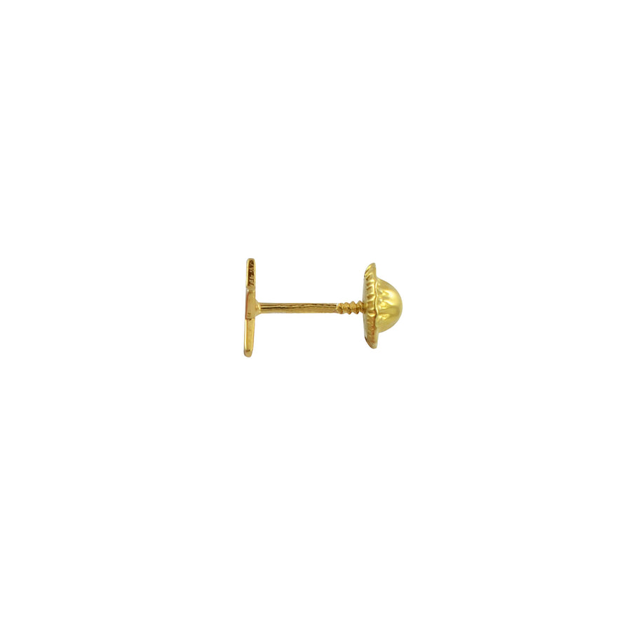 9ct Gold Star Earrings