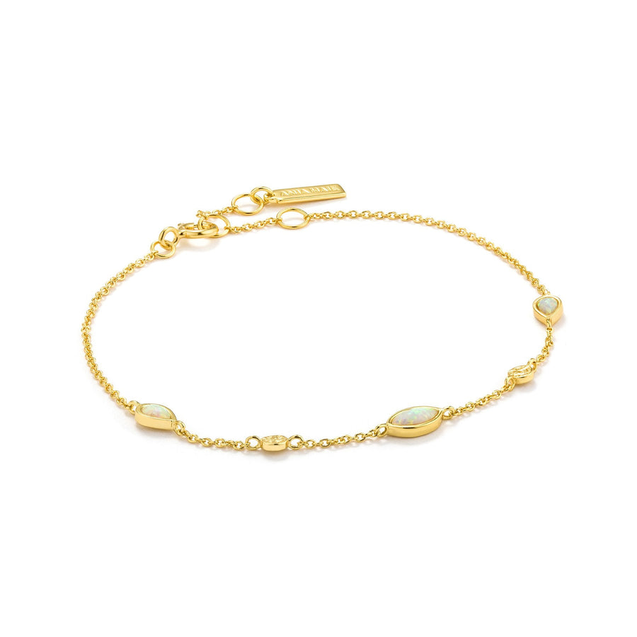 Ania Haie - Opal Colour Gold Bracelet