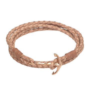 Unique & Co - Ladies Natural Leather Bracelet