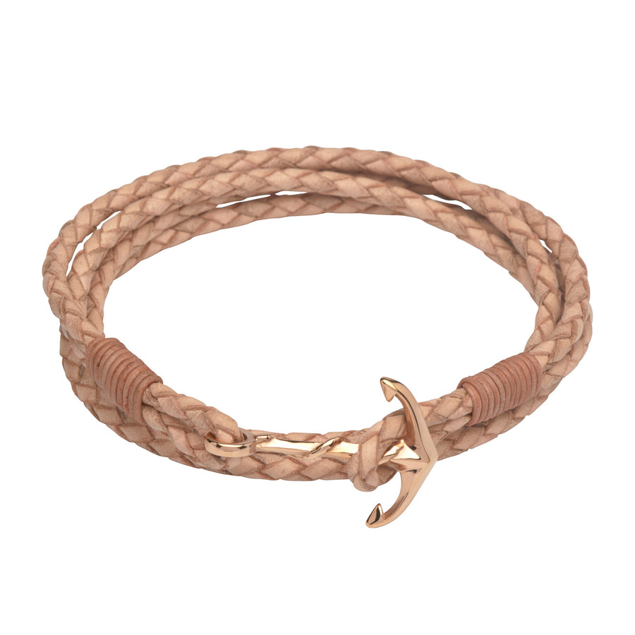 Unique & Co - Ladies Natural Leather Bracelet