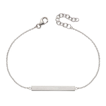 Silver Bar Bracelet