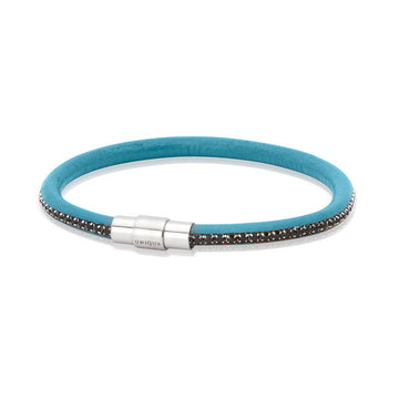 Unique & Co - Ladies Turquoise Leather Bracelet