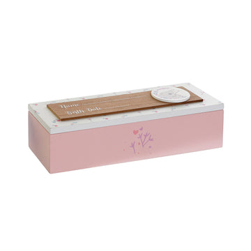 Baby Girl Birth Certificate Box