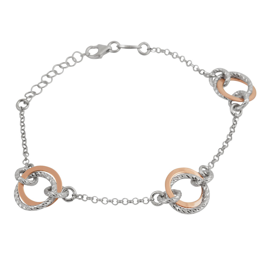 Fraboso - 3 Circles Bracelet Rose