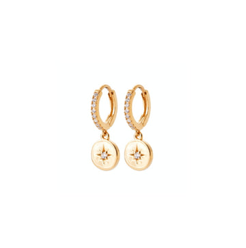 Burren - Im So In Love With U Huggie Earrings