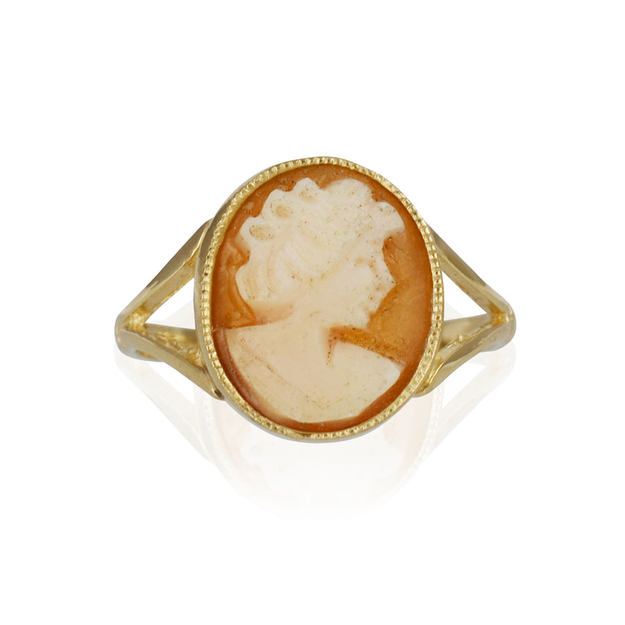 9ct Gold Cameo Ring
