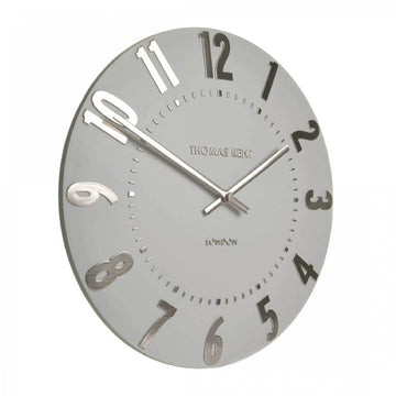 Mulberry Wall Clock - Silver Cloud