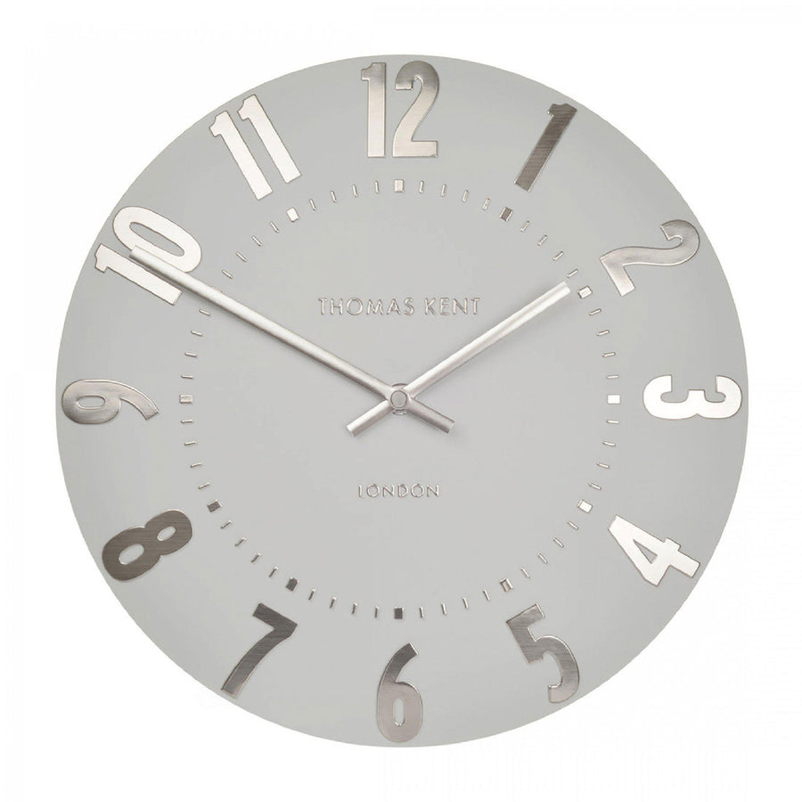 Mulberry Wall Clock - Silver Cloud