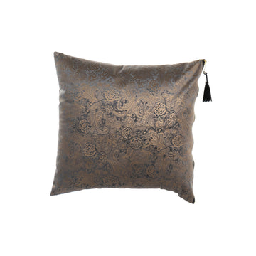 Blue/Grey Velvet Cushion