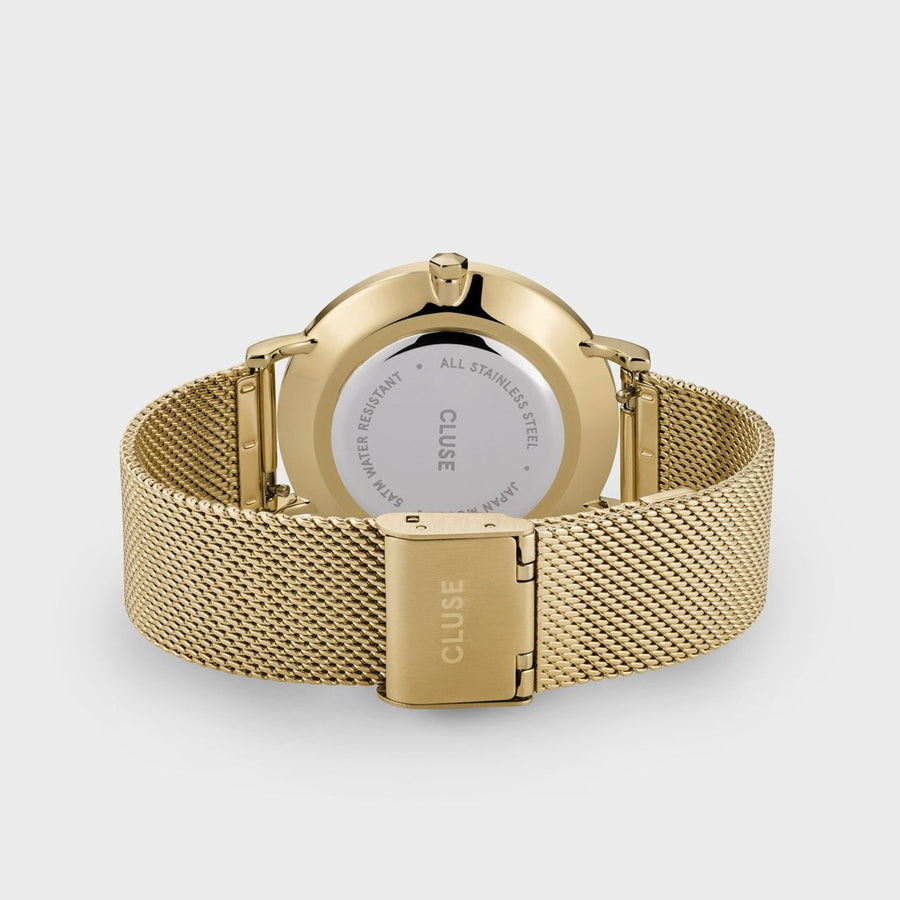 Cluse - Boho Chic Mesh Gold White/Gold Colour