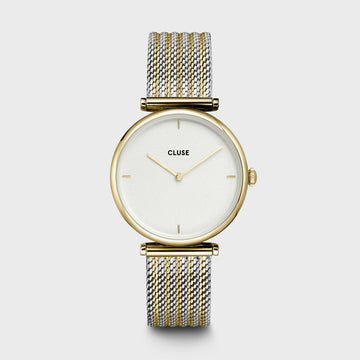 Cluse - Triomphe Gold Bicolour Mesh