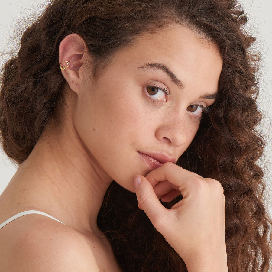 Ania Haie - Gold Knot Ear Cuff