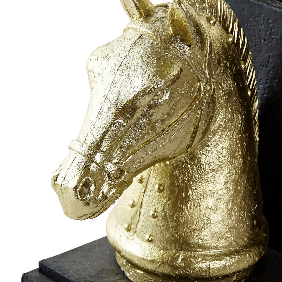 Horse Head Bookends