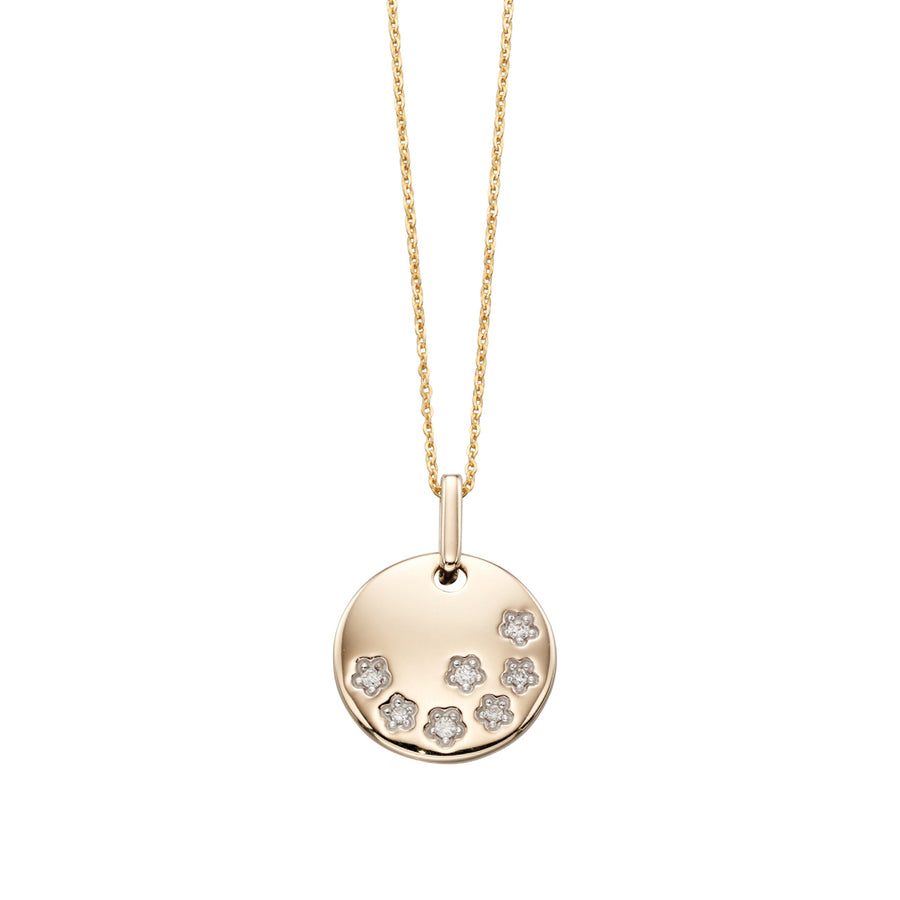Elements Gold - 9ct Gold Stars Necklace