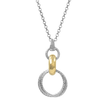 Fraboso - Circles Drop Pendant Yellow