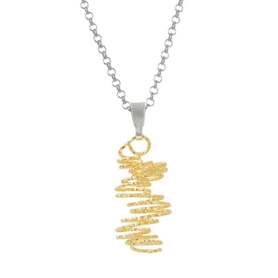 Fraboso - Yellow Spiral Pendant