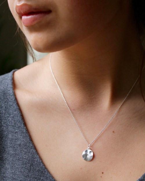 Mary-K - Silver Cornflake Necklace