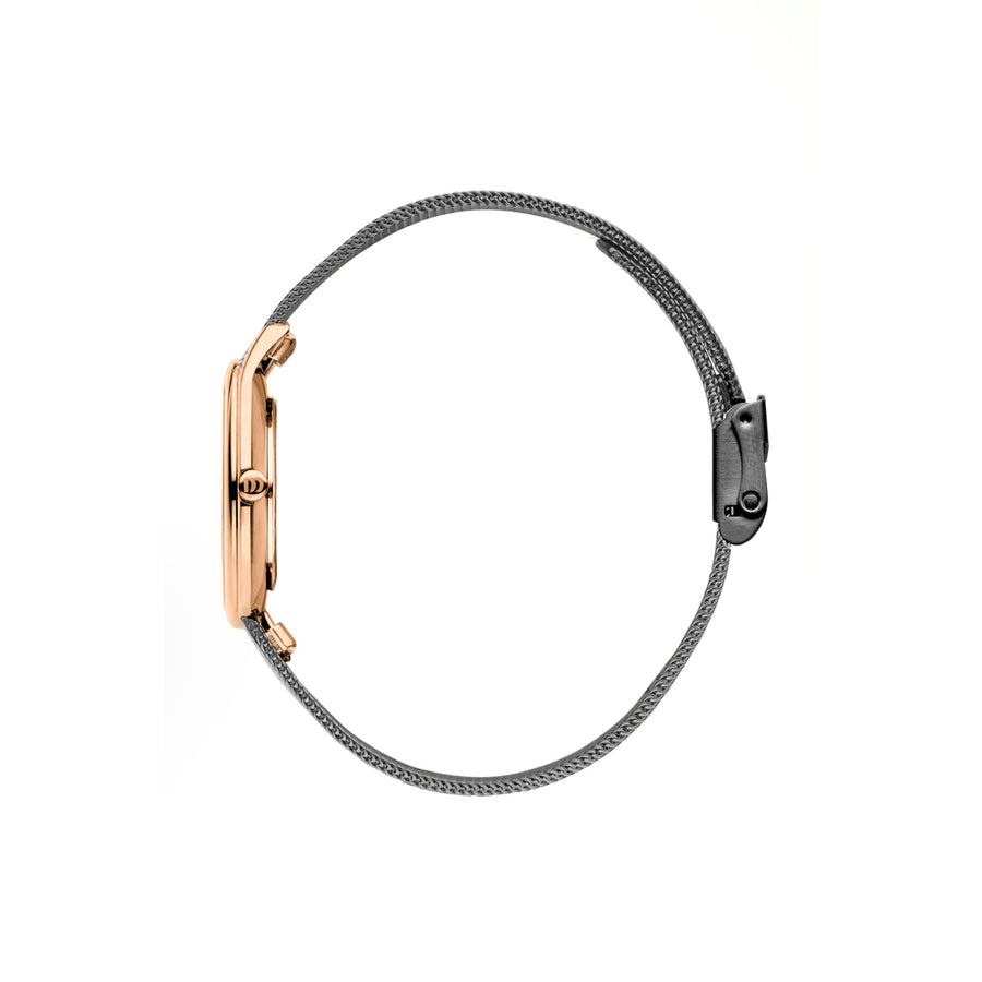 Danish Design - Ladies Rose Gold and Grey Watch