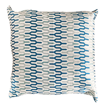 Blue Pattern Cushion