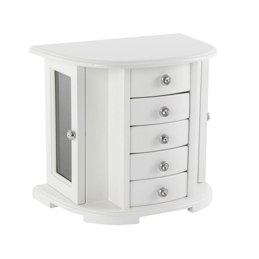 White Jewellery Box