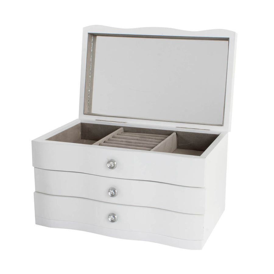 White Jewellery Box