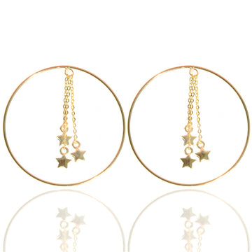 Jo Harpur - My Hoopy Star Earrings