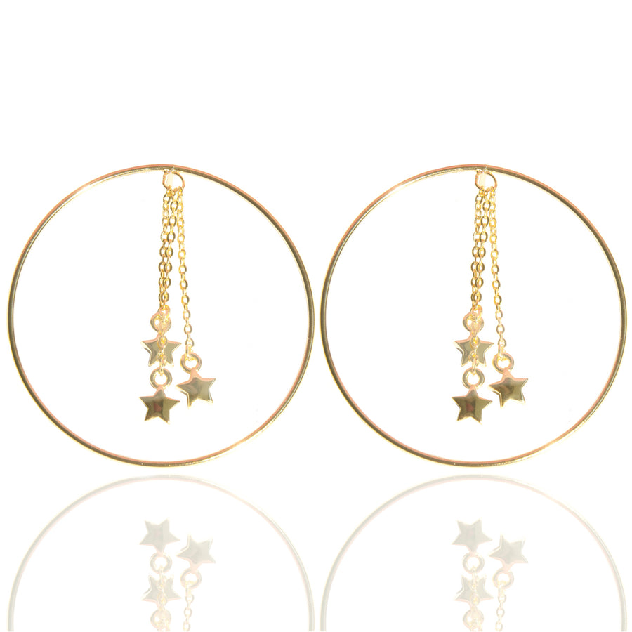 Jo Harpur - My Hoopy Star Earrings