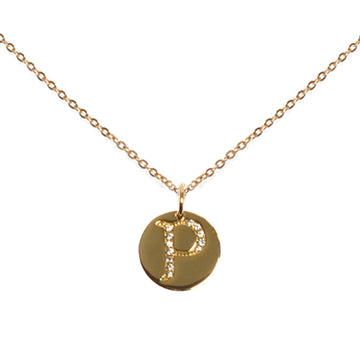 Jo Harpur - P Initial Necklace