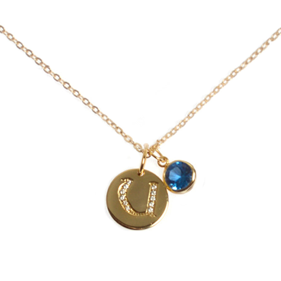 Jo Harpur - U Initial Necklace