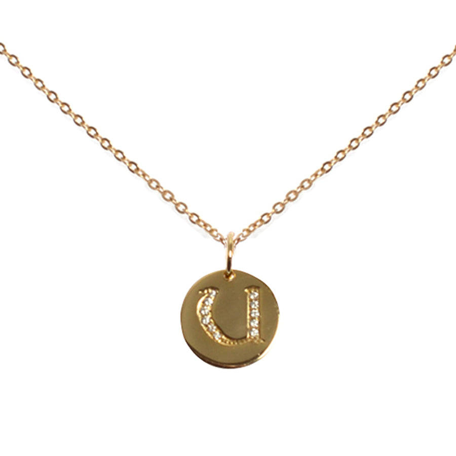 Jo Harpur - U Initial Necklace