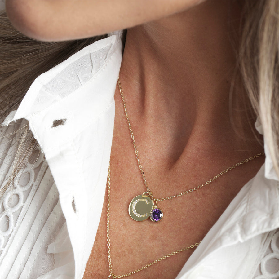 Jo Harpur - P Initial Necklace