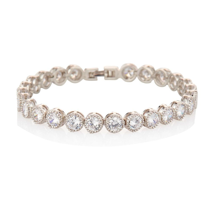 Knight & Day - Danna Silver Tennis Bracelet