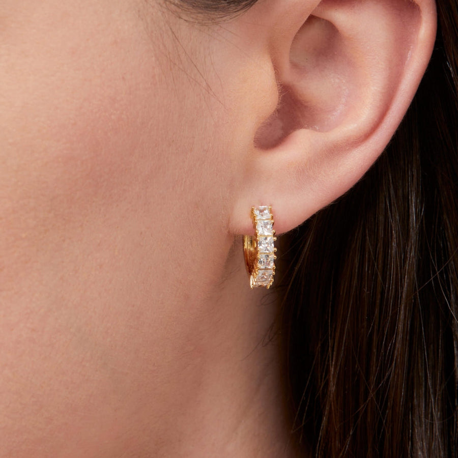 Knight & Day - Classic Gold Hoops