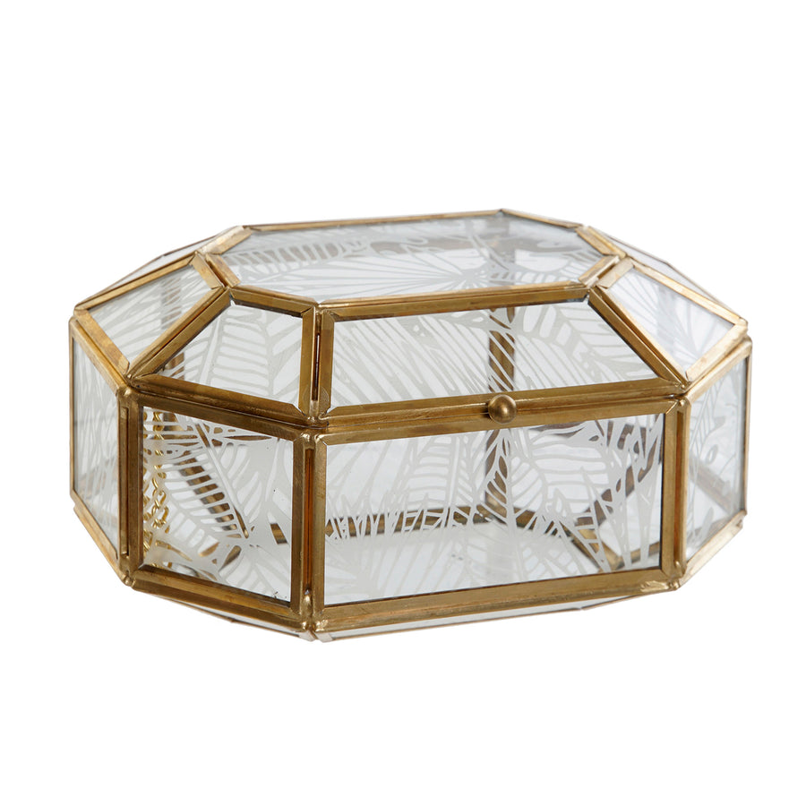 Glass Jewellery Box