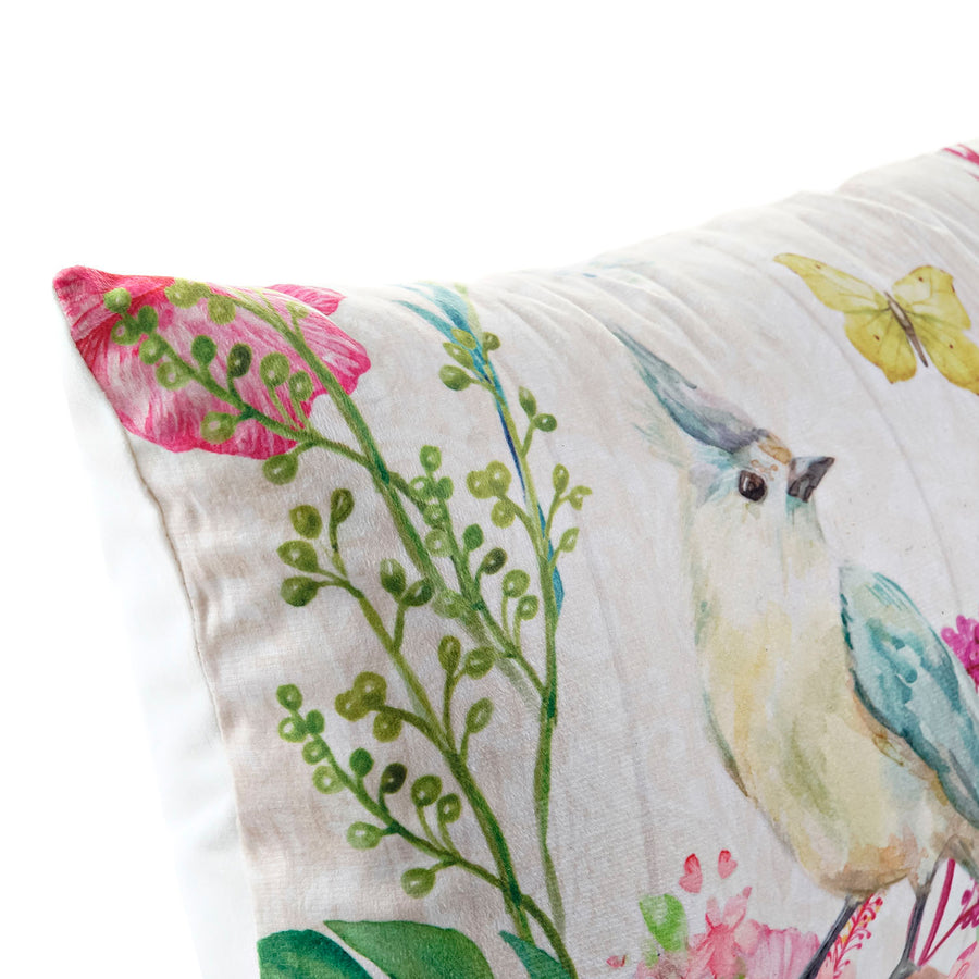 Bird Pattern Cushion