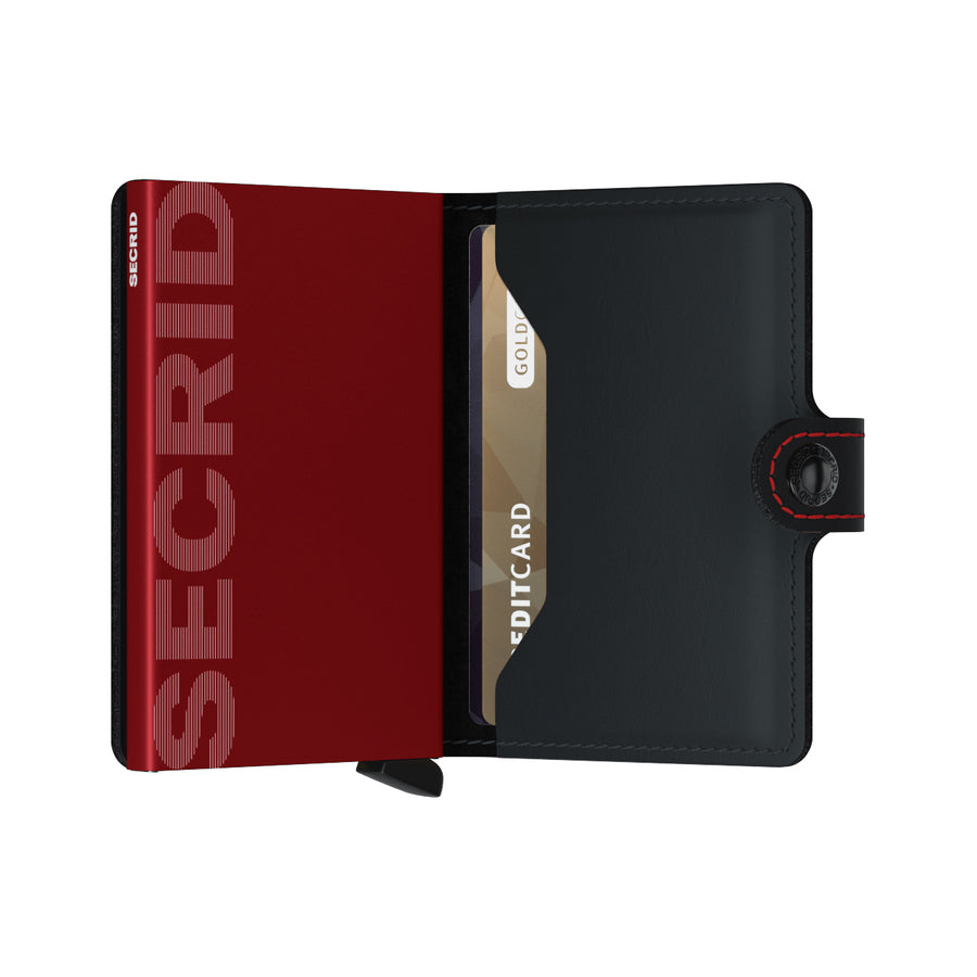 Secrid - Miniwallet Matte Black & Red