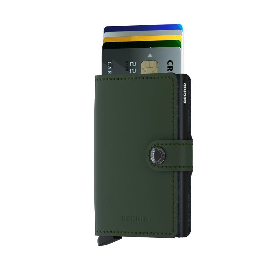 Secrid - Miniwallet Matte Green-Black