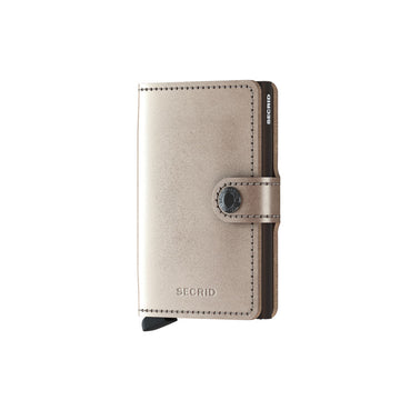 Secrid - Miniwallet Metallic Champagne-Brown