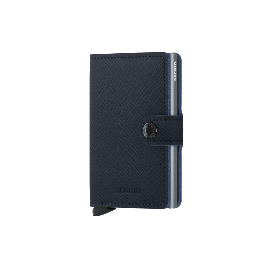 Secrid - Miniwallet Saffiano Navy