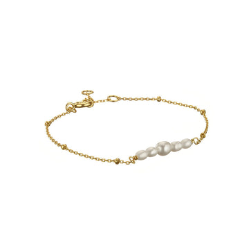 Mary-K - Gold Pearl Bracelet