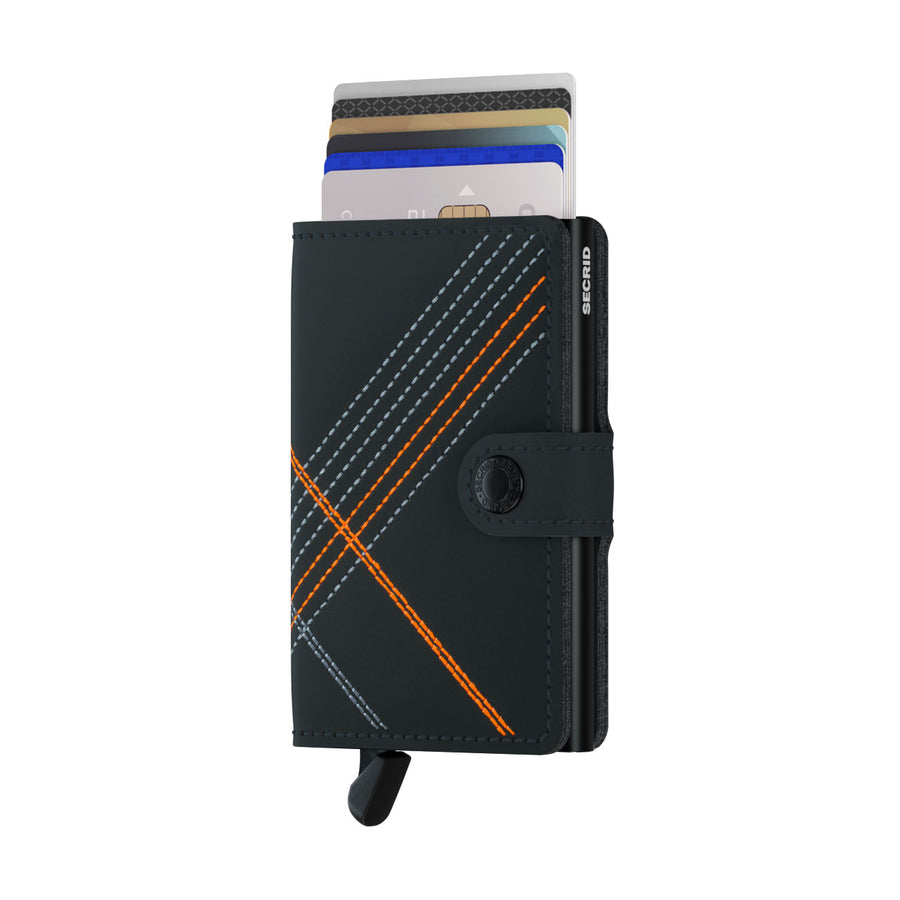Secrid - Miniwallet Stitch Linea Orange